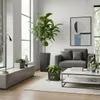 HowHomely | Vasi da fiori - Vasi per piante - neri - Set da Anteprima dell’immagine prodotto 2
