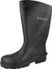 A black Albatros PROTECTOR PLUS S5 SRC safety boot is shown against a white background. Produktbild-Vorschau