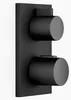 Dornb UP-Thermostat m Einweg-Mengenregulierung schwarz matt Produktbild-Vorschau 1