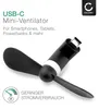 CELLONIC USB C Ventilator für Handy Smartphone Tablet: Produktbild-Vorschau 2