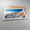 Gerahmtes Poster - Weißer Rahmen - Griechenland Insel Produktbild-Vorschau 3