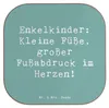 Mr. & Mrs. Panda Tischschoner Spruch Enkelkinder Fußabdruck Produktbild-Vorschau 1
