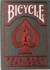 Bicycle® Kartendeck - Foil Back Crimson Red Kartenspiel Produktbild-Vorschau 8