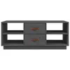 vidaXL Couchtisch Grau 100x50x41 cm Massivholz Kiefer Produktbild-Vorschau 4