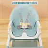 Chaise haute pour enfant Chaise haute réglable pliable avec Voir les images du produit 8