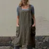 Zástěra Pinafore, zástěra s překříženými zády a kapsami, Náhled obrázku produktu 4