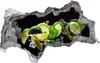 Selbstklebender Loch-3D-Aufkleber 95x73 cm Mojito Produktbild-Vorschau 1