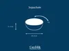 CreaTable, 22079, Nature Collection Stone, Sojaschale Produktbild-Vorschau 2