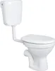 Complete set voor wandtoilet met horizontale afvoer, diep Productafbeelding-voorbeeld 1