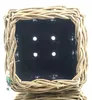 VAN DER LEEDEN DRYPOT® Rattan Pflanzgefäß Grau 48 x 48 x 37 Produktbild-Vorschau 2