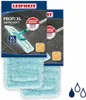Product packaging for Leifheit Profi XL mop covers, showing the product and its features. Produktbild-Vorschau