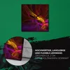 Coloray Uhr auf Leinwand 30x30 cm Wand Uhr Dekoration Produktbild-Vorschau 5