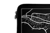 MuchoWow® Laptop Hülle 13 Zoll Karte - Osaka - Stadtplan Produktbild-Vorschau 3