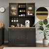 Flieks Cuisine Armoires hautes avec Usb, Armoire de cuisine Voir les images du produit 1