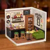 Bar (Leisurely Cheers Bar) Miniaturhaus DIY 3D-Puzzle mit Produktbild-Vorschau 11