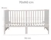 roba Babybett EASY SLEEP 70 x 140 cm inkl. Umbauecken + Produktbild-Vorschau 6