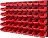Sada stohovacích boxů 4x nástěnný policový úložný systém 54 Náhled obrázku produktu 1