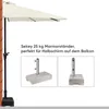 Sekey Balkonschirm Halbrund 270 cm – Sonnenschirm mit Produktbild-Vorschau 6