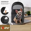 LOVPET® Hundewagen 2in1 Hundebuggy Hundebox Transporttasche Produktbild-Vorschau 10