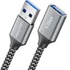 deleyCON 1m USB 3.0 Verlängerungskabel 5Gbps A-Stecker auf Produktbild-Vorschau 1