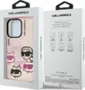 KARL LAGERFELD CASO ROSA PER IPHONE 16 PRO, Caso Elegante, Anteprima dell’immagine prodotto 7