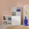 sweeek - Modulares Regal Holzdekor 3 Elemente - 2 Türen 8 Produktbild-Vorschau 7