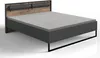 Schlafzimmerset Industrial Design mit Schwebetürenschrank Produktbild-Vorschau 5