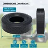 Wiltec Pneu 13x5.00-6 pour tracteur à pelouse – 305 x 305 x Voir les images du produit 4