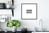 MuchoWow® Gerahmtes Poster Zitate - Hakuna matata - Kinder Produktbild-Vorschau 3