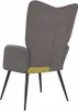 vidaXL Relaxsessel Patchwork Stoff Produktbild-Vorschau 5