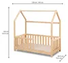 Buxibo peuterbed met matras – Peuterbed van hout – Huisbed Productafbeelding-voorbeeld 8