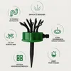 360° Automatischer Garten Sprinkler Rasensprenger Produktbild-Vorschau 2