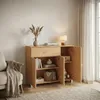 FineBuy Sideboard Buche SETE 90 x 75 x 30 cm Schränkchen 1 Produktbild-Vorschau 4