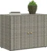vidaXL Zahradní skříň šedá 100x55,5x80 cm Poly ratan Náhled obrázku produktu 4