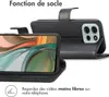 imoshion Luxe Bookcase pour le Motorola Moto G75 5G - Noir Voir les images du produit 4