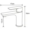 Mélangeur de lavabo Alfa, or (745700-50) Voir les images du produit 2