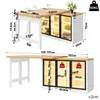 Flieks multifunctionele eettafel met slimme Productafbeelding-voorbeeld 6