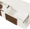 Elegante weiße Kommode mit geschwungenem Design, Produktbild-Vorschau 14