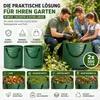 2x 500 Liter Gartenabfallsack groß & reißfest – 150 GSM Produktbild-Vorschau 2