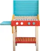 Home Deluxe Barbecue da gioco in legno TASTY - blu/rosso I Anteprima dell’immagine prodotto 3