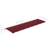 Cuscini per panca da giardino 2 pz. Tessuto Oxford rosso Anteprima dell’immagine prodotto 12