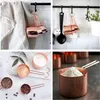8er Set Edelstahl Messbecher und Messlöffel Roségold Produktbild-Vorschau 5