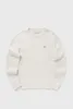 CALVIN KLEIN LV040EM217 LS WAFFLE BADGE CREWNK – Weiß Produktbild-Vorschau 3