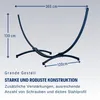 Potenza Gestell Outdoor Hängemattengestell XXL 365cm, 220kg Produktbild-Vorschau 3