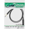 InLine 99975, 6.35mm, Samec, 6.35mm, Samec, 5 m, Černá Náhled obrázku produktu 2