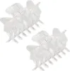 Pinces à cheveux, transparentes, empêchent de glisser, Voir les images du produit 4
