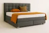 Lit Boxspring VERONA 140 x 200 cm avec deux matelas à Voir les images du produit 3