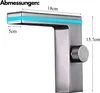 Waschbeckenbrause Wasserhahn, Badarmatur, LED Wasserhahn Produktbild-Vorschau 7