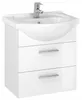 Badmöbel Set mit Waschbecken Keramik 50 cm ASPEN Waschtisch Produktbild-Vorschau 1