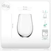 IMPERIAL Moderne Weingläser ohne Stiel Rotweingläser 660ml Produktbild-Vorschau 4